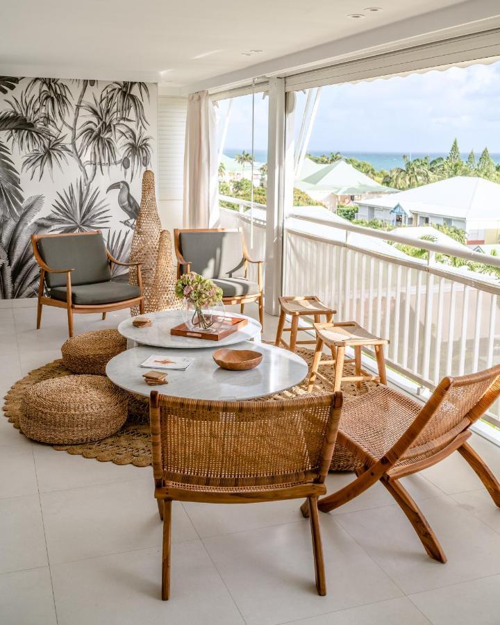 Appartement Toucan - Grand Standing Pleine Vue Mer Сен Франсоа Екстериор снимка